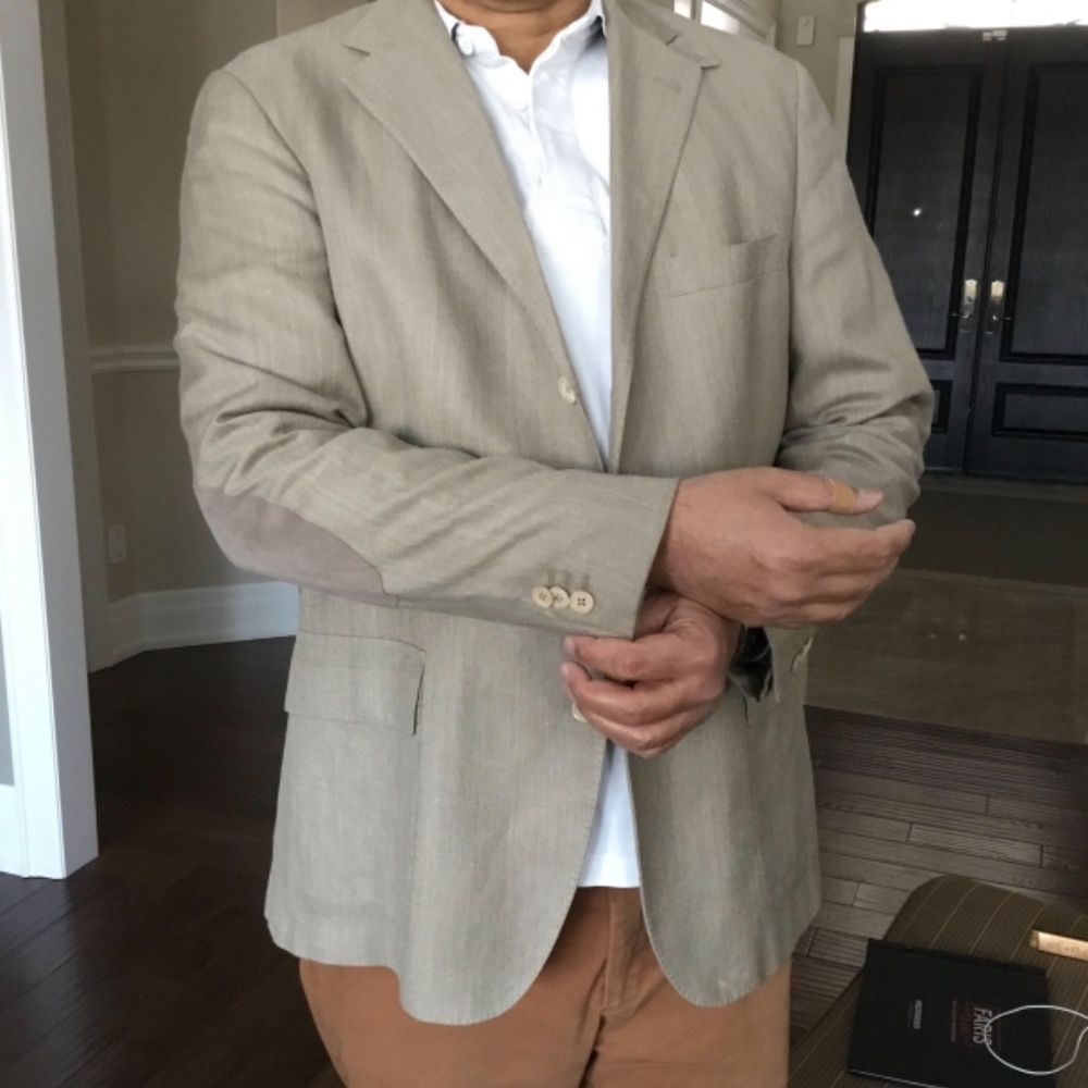 Corneliani Summer Silk Jacket Size 44 - Picture 2 of 6